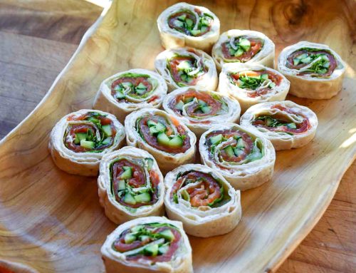 Smoked Steelhead Pinwheels